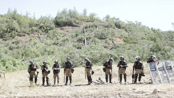 Akbelen direnişinde 9. gün: Çevreci ve köylüler, güne abluka ile başladı