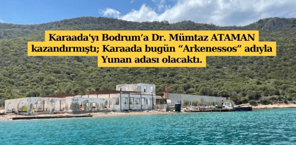 Bodrum Karaada’da İnşaat