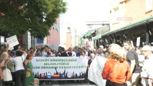 Köylüler ve yaşam savunucuları Akbelen ve Dikmece’den Ankara’ya geldi