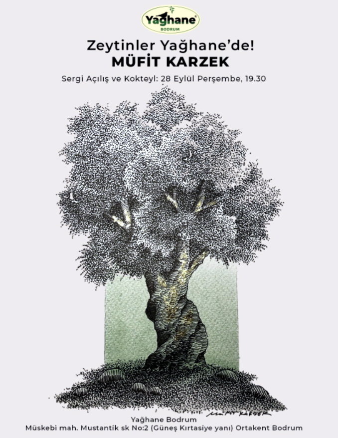 Müfit Karzek’in "Zeytinler Yağhane’de" Temalı Resim Sergisi Açılıyor