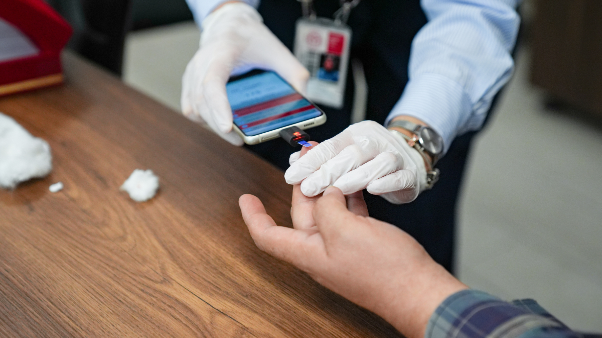 Cep telefonu ile şeker ölçülebilecek