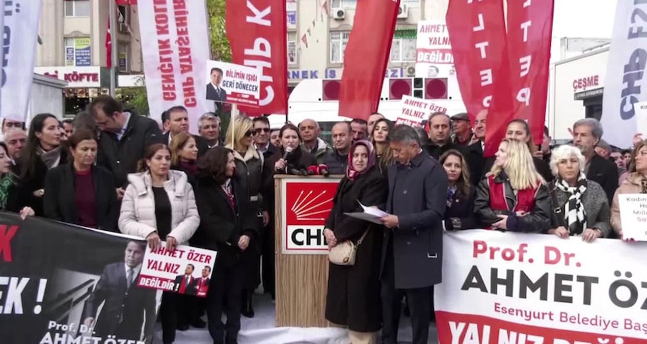 CHP’den ‘kayyum’ nöbeti: Mesaj sadece Esenyurt’a değil, İstanbul ve Türkiye’ye…