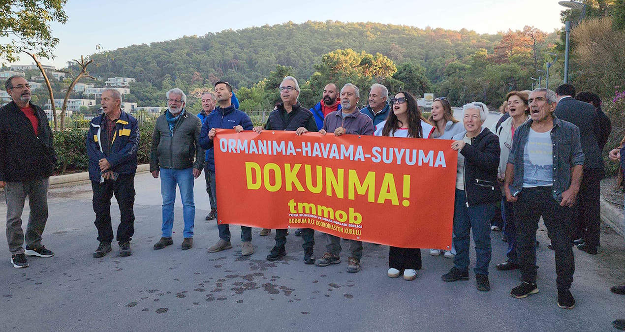 Cennetkoy’da ormanlık alanın turizme tahsisi Bodrum’da reaksiyonla karşılandı