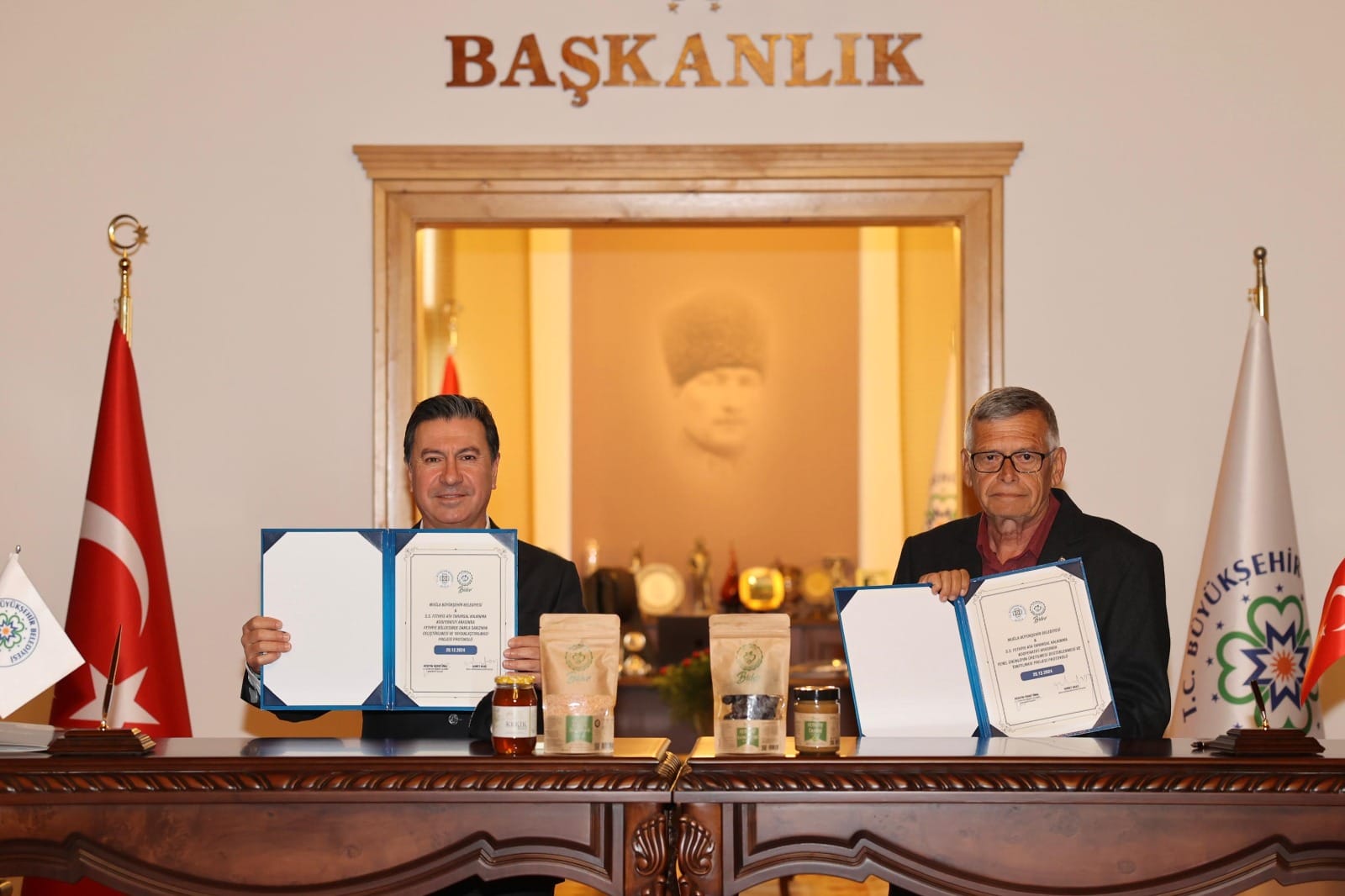 Muğla Büyükşehir Belediyesi ve Ata Tarımsal Kalkınma Kooperatifi’nden Sakız Ağacı Üretimi İçin İşbirliği