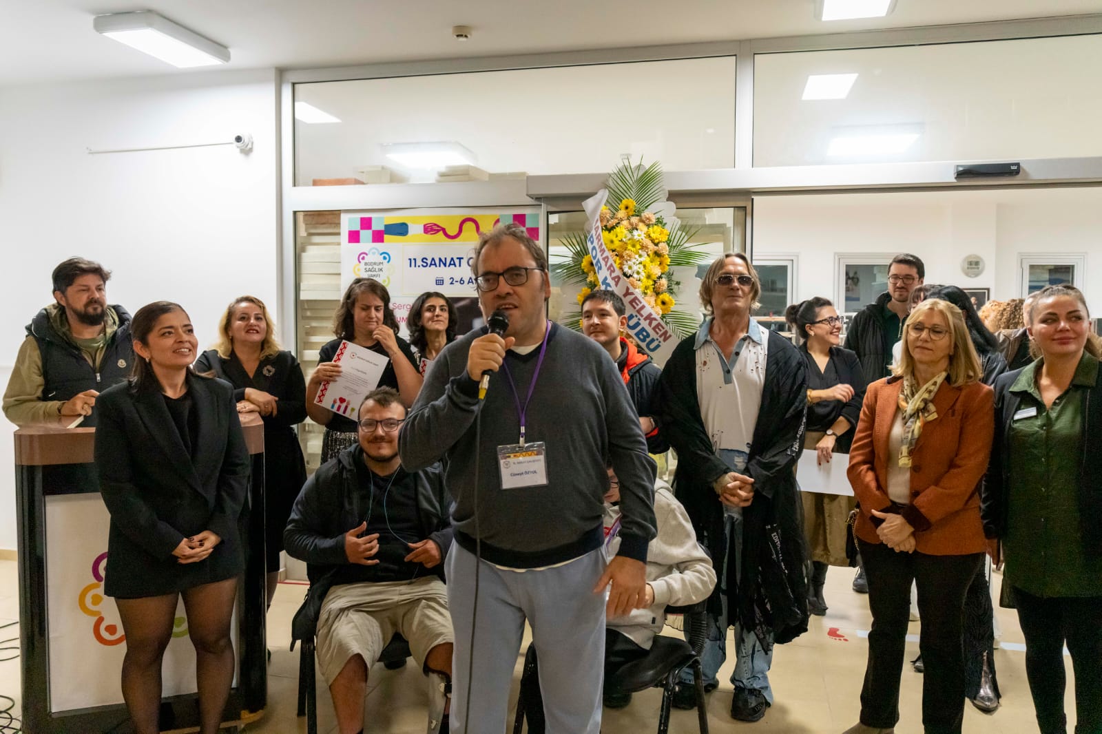 11. Bodrum Sağlık Vakfı Sanat Çalıştayı Sergi Kokteyliyle Sona Erdi