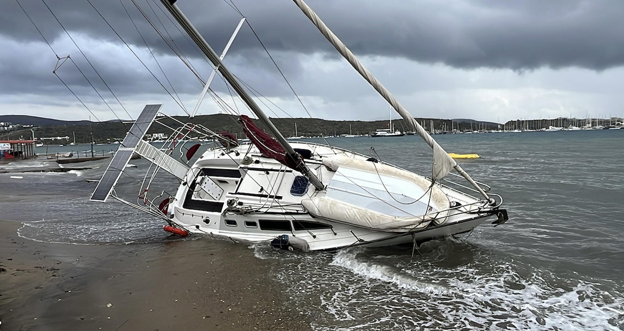 Bodrum’da feribot seferleri iptal