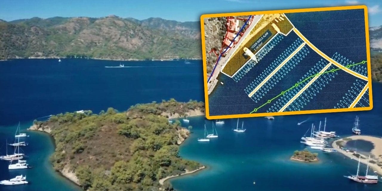 Bozburun Marinası 13 günlük şirkete ihalesiz verildi