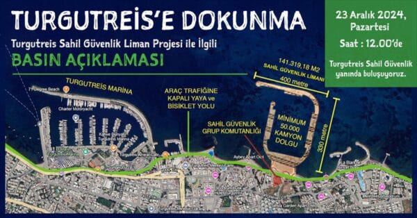Bodrum’da 23 Aralık’ta Geniş Katılımlı Eylem