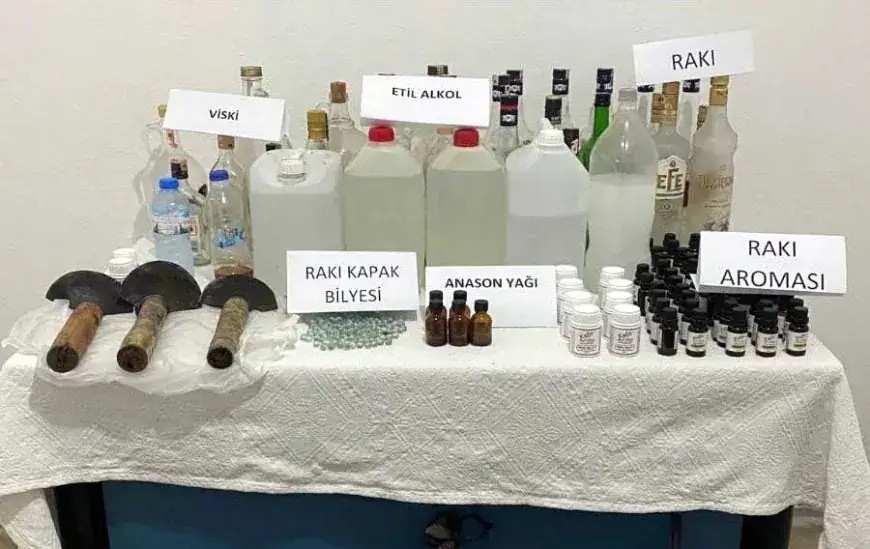 Muğla’da Yılbaşı Öncesi Kaçak Alkol Operasyonu: 3 Gözaltı