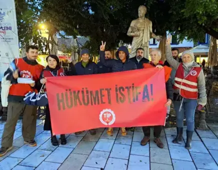 TİP Bodrum’dan “Gel de Sen Yaşa Asgari” Eylemi
