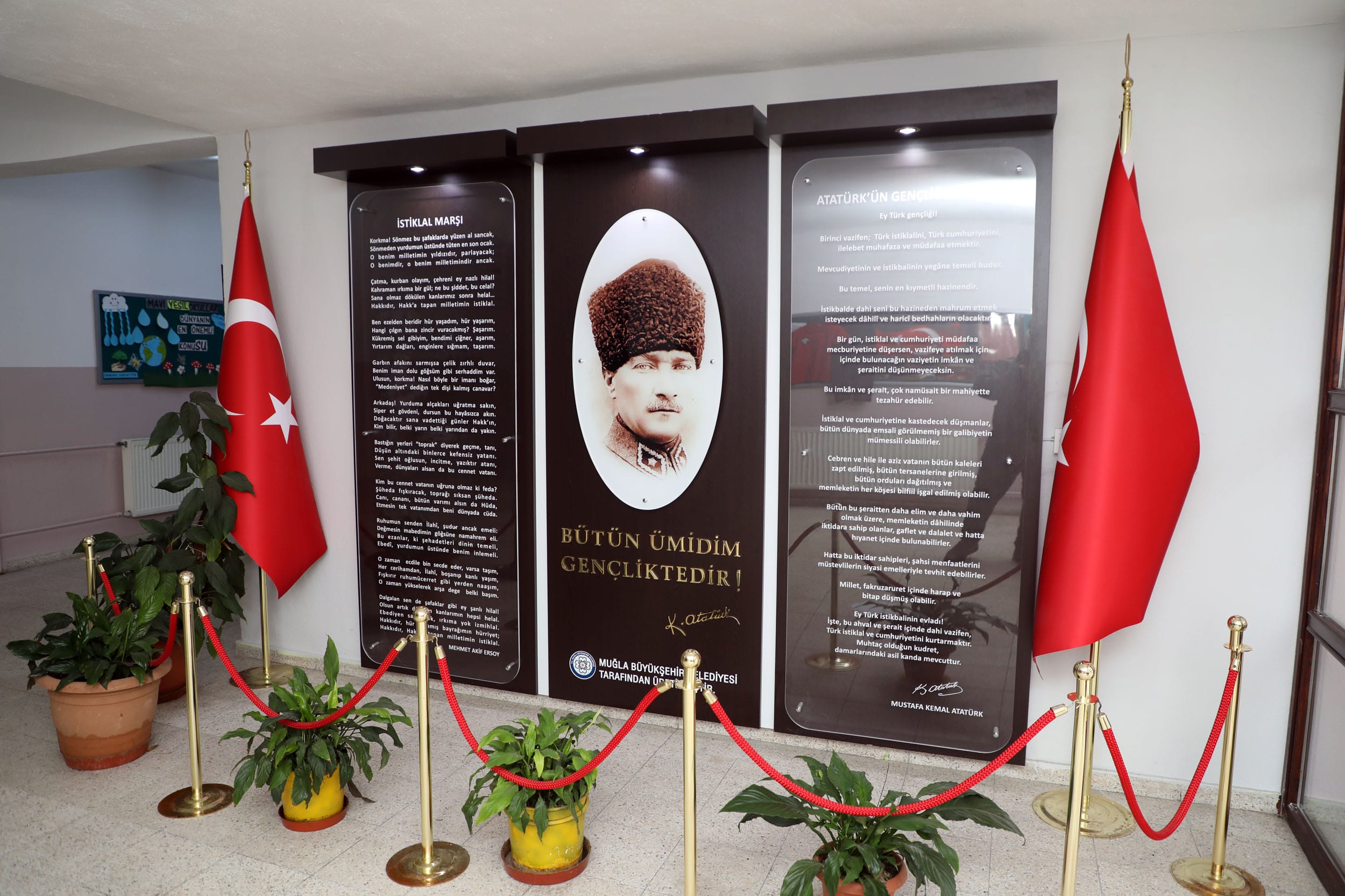 Muğla Büyükşehir Belediyesi’nden Okullarda Tadilat ve Tamirat Çalışmaları