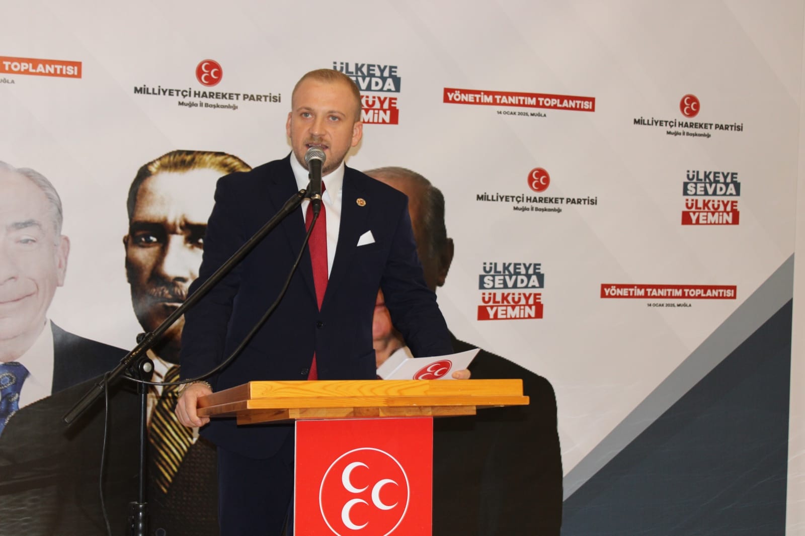 MHP Muğla İl Başkanlığı Yönetim Kurulu Tanıtım Toplantısı Gerçekleştirildi