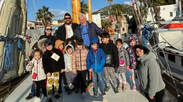 Bodrum’un Son Süngercisi Aksona Mehmet Öğrencilerle Buluştu