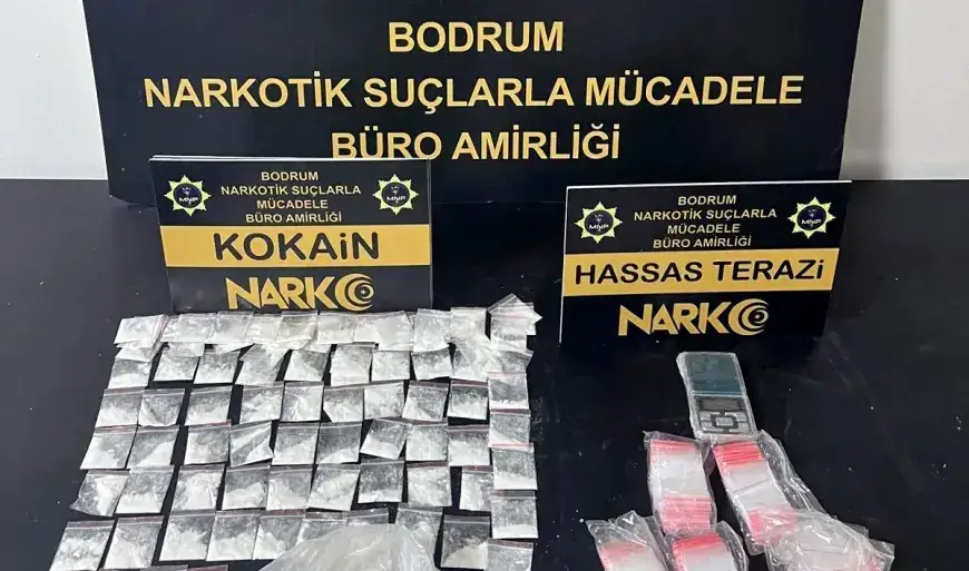 Bodrum’da Uyuşturucu Ticareti Operasyonu: 301 Gram Kokain Ele Geçirildi