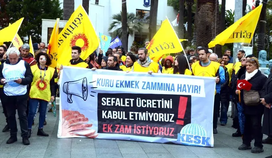 Muğla ve Bodrum’da “Sefalet Zammını Kabul Etmiyoruz” Eylemleri Gerçekleştirildi