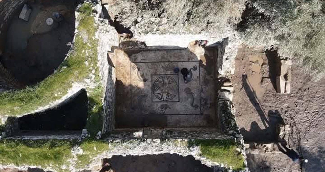 Yıllarca ahır olarak kullanılan yerden Roma dönemine ait tarih fışkırdı