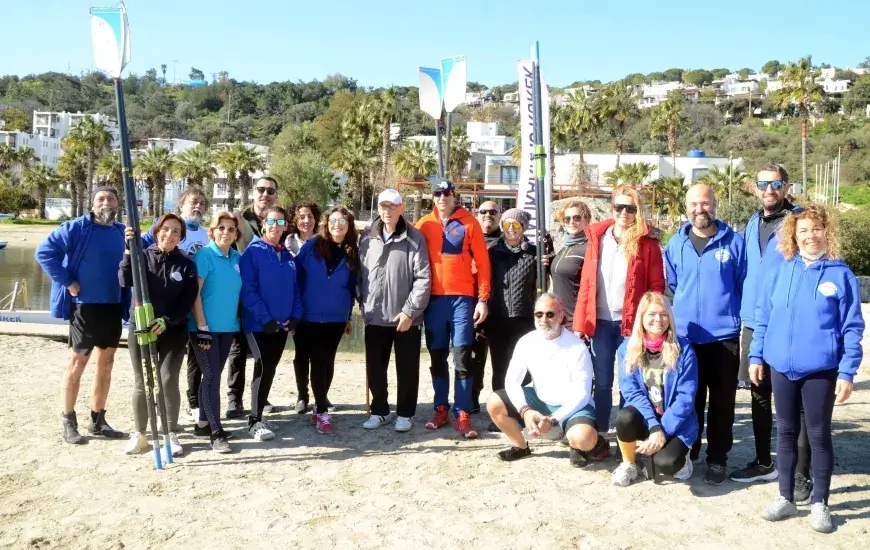 Ali Rıza Bilal Bodrum’da Kürek Sporcuları ile Buluştu
