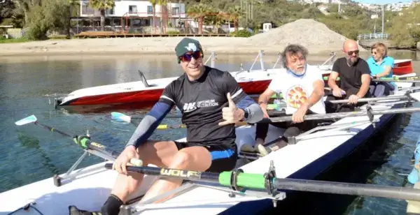 Ali Rıza Bilal Bodrum’da Kürek Sporcuları ile Buluştu