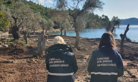 Akbük Koyu’nda Kaçak Yapılaşmaya Denetim