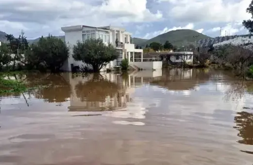 Bodrum’da Sağanak Yağış: Alt Yapıda Büyük Hasar