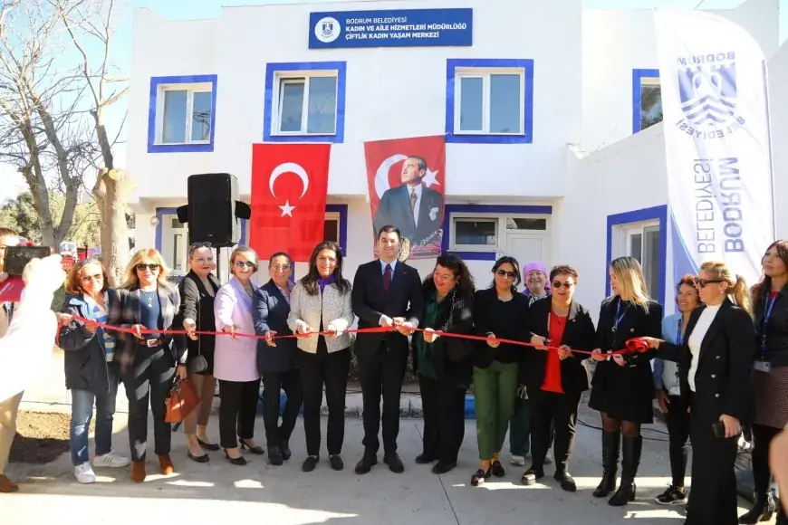 Bodrum’da Kadın Yaşam Merkezi Açıldı