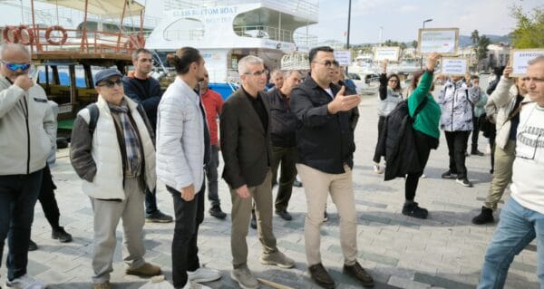 Marmaris’te çevrecilerle  SİNPAŞ işçileri karşı karşıya geldi