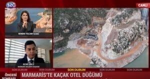 Marmaris’te kaçak otel düğümü: Başkan SÖZCÜ’ye konuştu