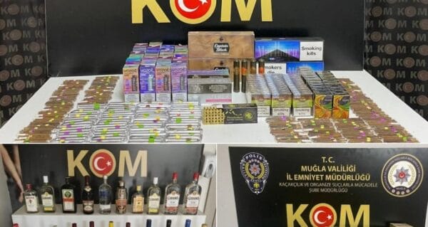 Muğla’nın 3 ilçesinde kaçakçılık operasyonu