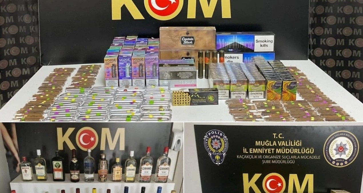 Muğla’nın 3 ilçesinde kaçakçılık operasyonu