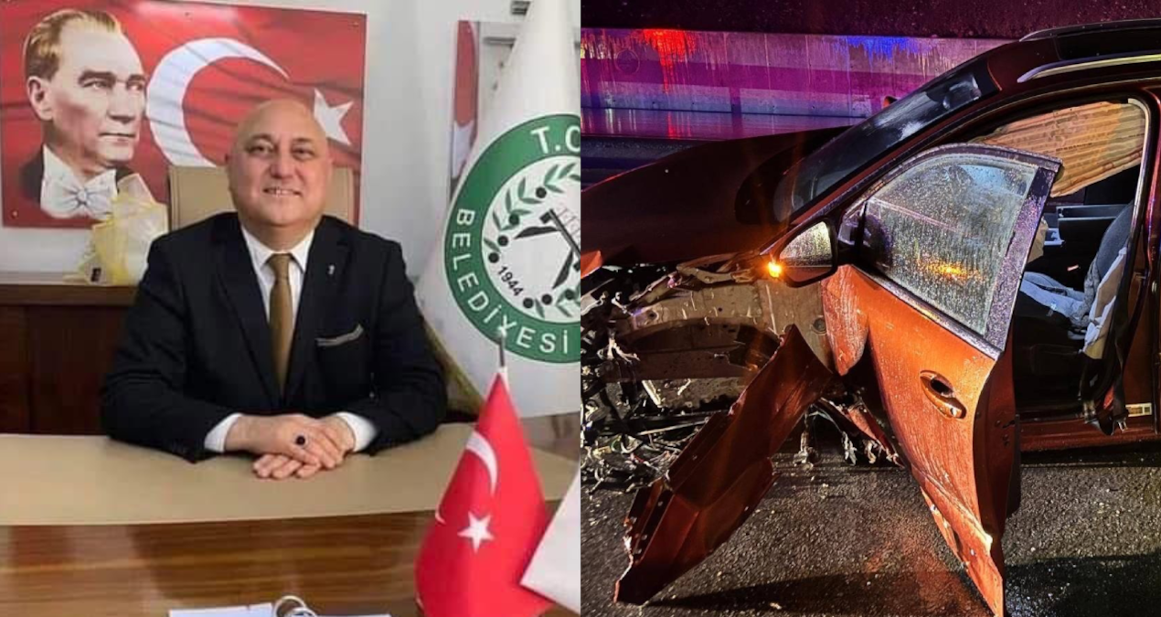 CHP’Li Belediye Başkanı kaza geçirdi