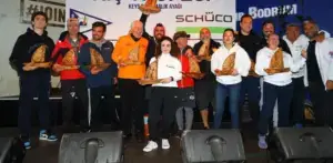 Bodrum Kış Trofesi’nde Zorlu Hava Koşullarına Karşın Yelkenler Suya İndi