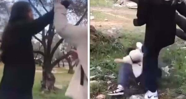 Muğla’da 13 yaşındaki kız skandal görüntüleri okulun arka bahçesinde çekti