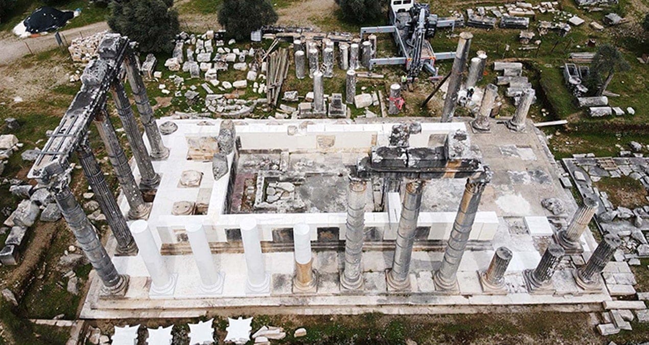 Zeus Tapınağı yeniden yükseliyor: Binlerce yıllık tarih canlanıyor