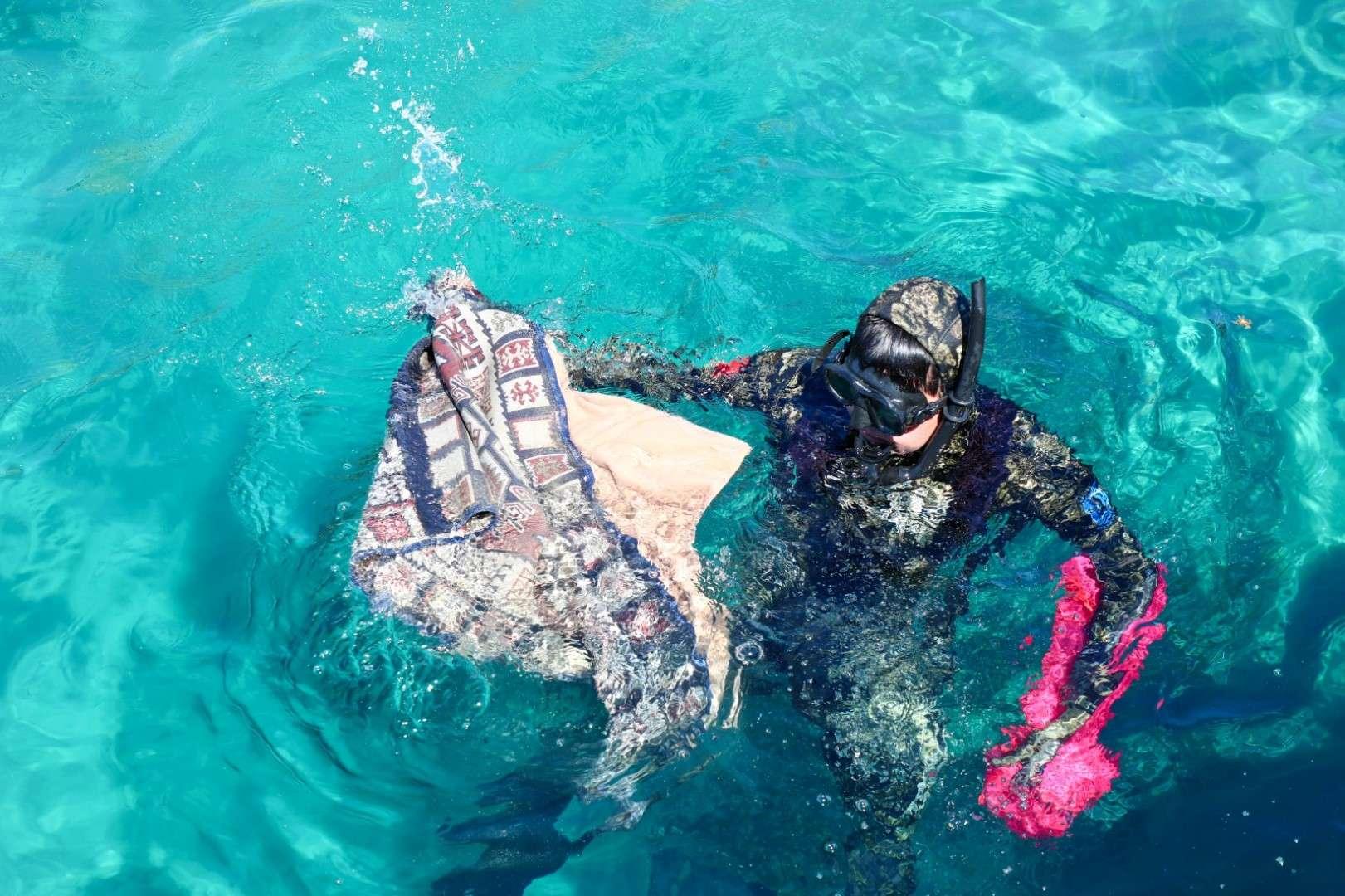 Bodrum’un Engin Maviliğinde Temizlik Başladı