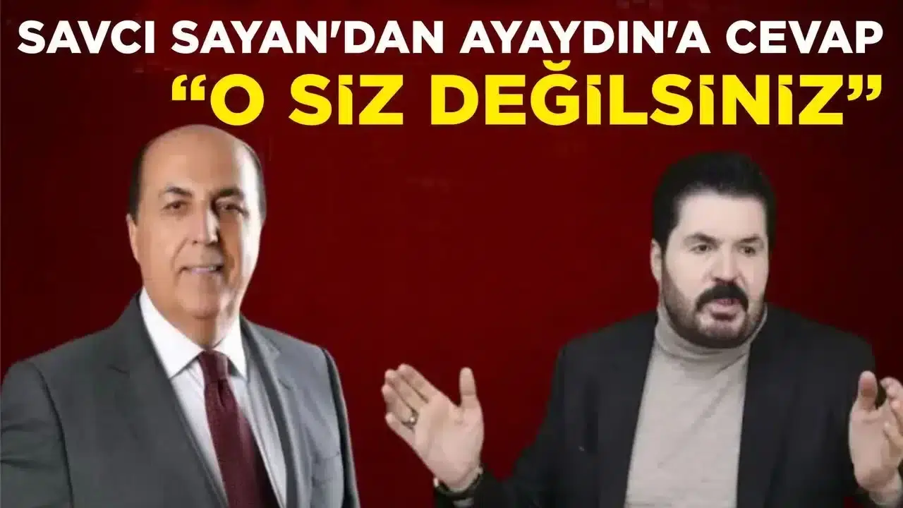 Savcı Sayan: “Söz Konusu Paylaşımda Sizi Kastetmedim”