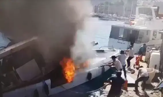 Bodrum Marina’da Patlama: 3 Kişi Yaralandı