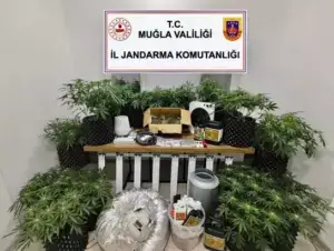 Bodrum’da Uyuşturucu Operasyonu: Likit Esrar ve Skunk Ele Geçirildi