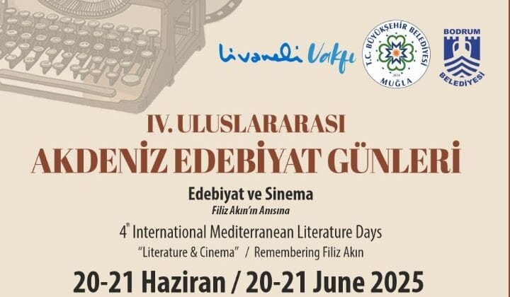 Uluslararası Akdeniz Edebiyat Günleri Bodrum’da Sanat ve Edebiyatı Buluşturuyor