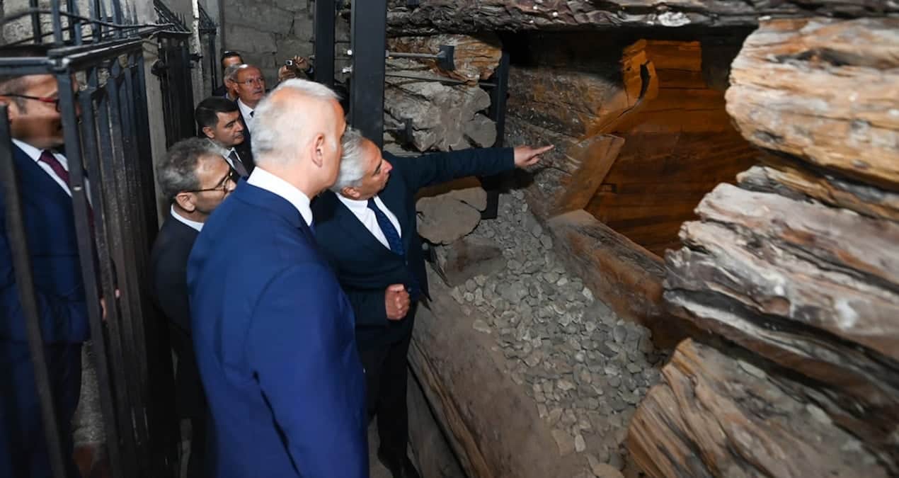 Frig kraliyet ailesine ait mezar odası ortaya çıktı