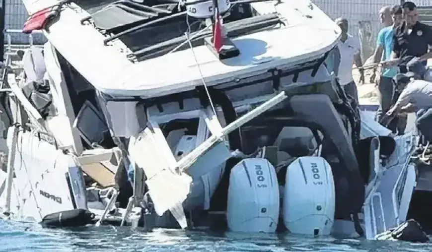 Bodrum’da Patlayan Lüks Teknenin Sahibi Ortaya Çıktı