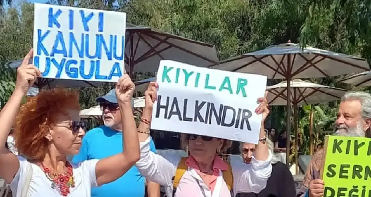 Gümüşlük’te Kıyı Eylemi: “Halk Plajı İşgal Edildi”