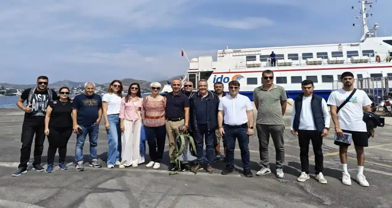 Turgutreis’ten Leros’a Sezonun İlk Feribotu Yola Çıktı