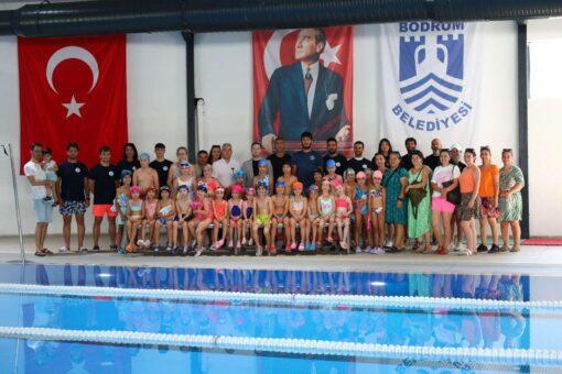 Bodrum’da Ücretsiz Yüzme Kursu Başladı