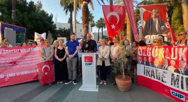Bodrum’da CHP’den Tutuklamalara Tepki: “Türkiye Başkanlarını Geri İstiyor!”