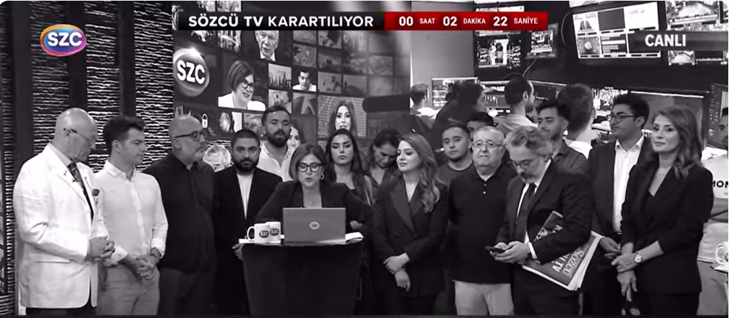 SÖZCÜ TV’ye RTÜK’ten 10 Günlük Yayın Karartması: “Bu Karartma Işığımızı Söndüremez”