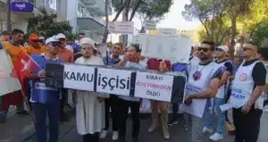 Muğla’da TÜRK-İş Üyesi İşçilerden Tabutlu Eylem: Vergide Adalet ve İnsanca Yaşam Talebi
