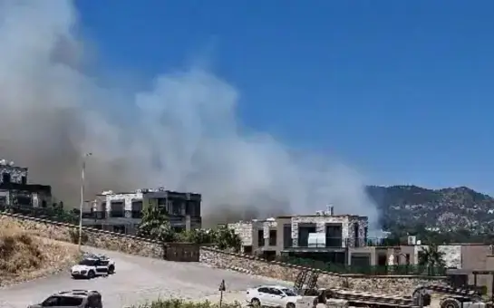 Bodrum’da Çıkan Yangın Korkuttu: Ekipler Hızla Müdahale Etti