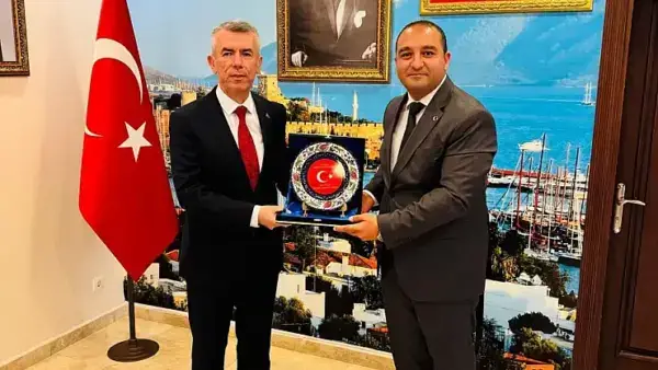 AK Parti Bodrum İlçe Başkanı Yıldız’dan Kaymakam Sırmalı’ya Ziyaret
