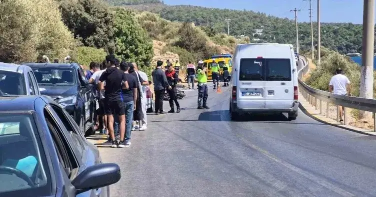 Bodrum’da trafik kazası: 23 yaşındaki motosiklet sürücüsü yaşamını yitirdi