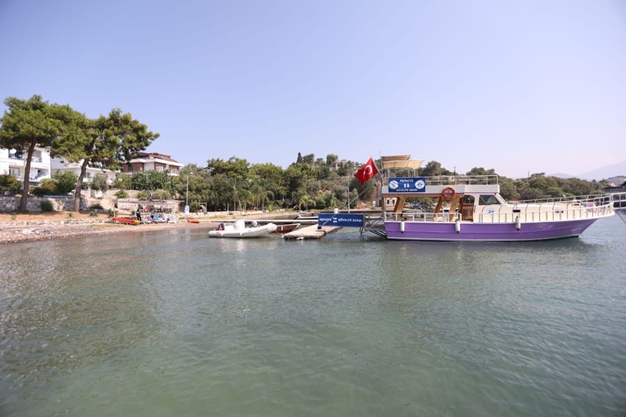 Muğla Büyükşehir’den Fethiye – Şövalye Adası Deniz Ulaşımı Hizmeti